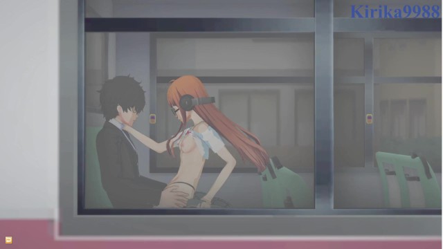 【3D】双叶樱和雨宫莲在公交车上深交的!